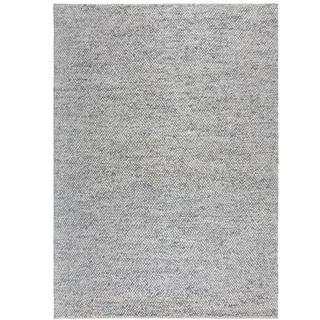 KADIMA DESIGN Wollteppich 80 x 150 cm Hellblau