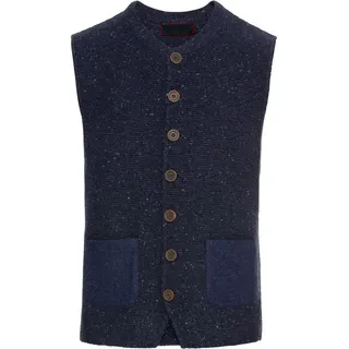 Reitmayer Strickweste Linksstrickweste blau XL