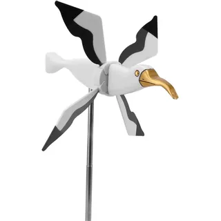 Möwen Windmühlen Ornament für den Feiertagsgarten, Dekorationen, Windspiel für den Hinterhofgarten, Whirligig Windfänger für den Garten Im Freien, Windskulpturen