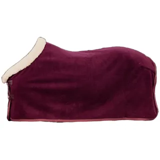 Kentucky Abschwitzdecke Fleece Show 'heavy' Bordeaux 155-205 cm