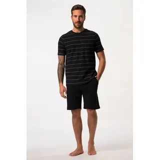 Jp1880 Pyjama schwarz / weiß 3XL