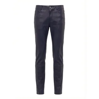 Ricano Lederhose PND Figurbetont Blau S