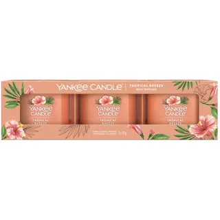 Yankee Candle Tropical Breeze Votivkerze gefüllt (3 Stück)