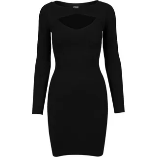 URBAN CLASSICS Cut Kleid Black XS