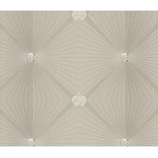 Vliestapete »Glööckler Imperial«, beige, strukturiert
