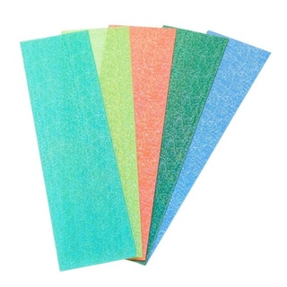 efco Wachsplatten Set 3 200 x 50 x 0,5 mm 5 Stück Glimmer Sortiert