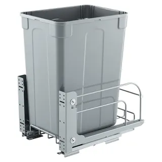 Vevor ausziehbarer Mülleimer 35 Qt Schwarz