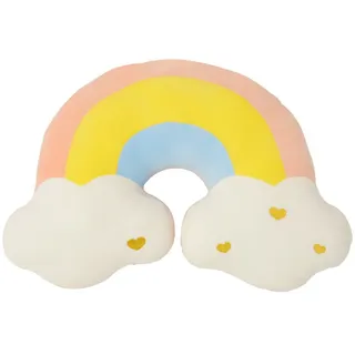Regenbogenkissen, Niedliches Plüschkissen, Kuscheltier Für Mädchen, Dekokissen Für Sofa Oder Sessel (regenbogen)