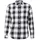 Gingham Twill Langarmhemd Whisper White Slim Fit S