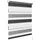 Doppelrollo 80 220 grau/schwarz