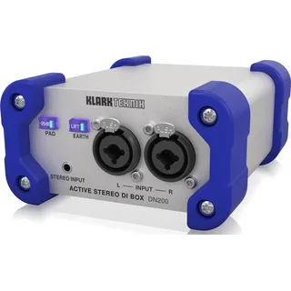 KLARK TEKNIK DN200 V2 2-Kanal-Aktiv-DI-Box