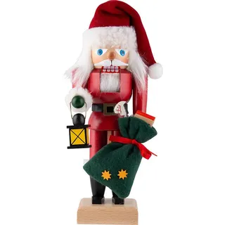 Christian Ulbricht GmbH Nussknacker Weihnachtsmann mit Laterne 27 cm mehrfarbig