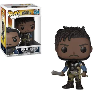 Funko POP! Marvel: Black Panther - Erik Killmonger - 1/6 Quote Für Seltene Chase-Variantease - Vinyl-Sammelfigur - Geschenkidee - Offizielle Handelswaren - Spielzeug Für Kinder und Erwachsene