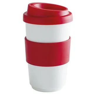 KAHLA Thermobecher Fillit Coffee to Go Becher 0,4 Liter 13 cm hoch rot