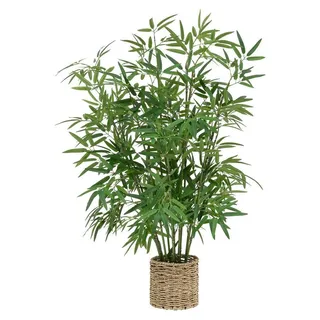 Atmosphera Créateur d'intérieur Künstliche Bambuspflanze 100 cm - Grün