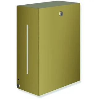 HEWI Papierhandtuchspender System 900, PVD gold gebürstet, 260x350x140 mm, Edelstahl, für Papierhandtücher 235-250 mm Breite