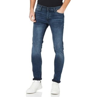 Jack & Jones 5-Pocket-Jeans Herren Jeanshose in blau Slim Fit blau