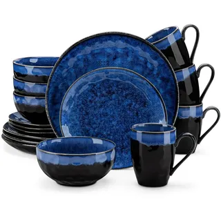 VANCASSO Starry Kombiservice 16-tlg. Blau