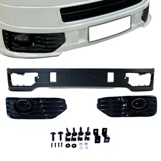 JOM Car Parts & Car Parts GmbH Frontspoilerlippe Spoiler Splitter vorne für T5 Facelift mit ABE