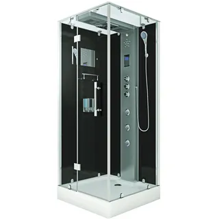 AcquaVapore AquaVapore Duschkabine Komplettdusche D38-03L1 Fertigdusche Dusche 80x80 cm