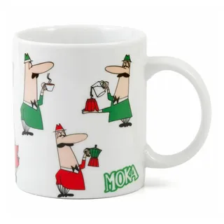 Bialetti Kaffeetasse 0,315 l Weiß 4 St.
