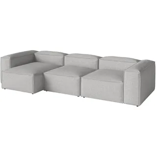 Bolia - Cosima Modulsofa 330 x 120 cm mit Chaiselongue links, Nantes hellgrau
