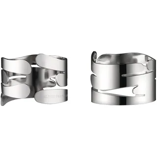 Alessi Barkring Serviettenhalter, Edelstahl 18/10