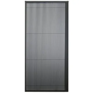 NEMATEK Insektenschutz Tür-Plissee 100 x 215 cm Grau