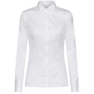HUGO Klassische Bluse The Fitted Shirt (1-tlg) weiß 44