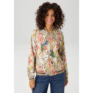 Aniston CASUAL ANISTON CASUAL, Damen, Gr. 38, bunt (sand, rot, orange, grün, blau, gelb, oliv, ocker, petrol, taupe, grau, schwarz), Crêpe, Obermaterial: 100% Polyester.