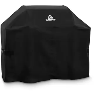 BURNHARD® Grill Abdeck-Haube Fat FRED 156 x 129 x 92,5 cm, Universal Grillabdeckung wasserdichtes BBQ Cover Schutzhülle, winterfeste Abdeckplane für Grills aus robustem Material, UV-resistent