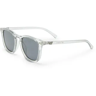 LE SPECS NO BIGGIE PEWTER - Sonnenbrille für Damen und Herren Runde Rahmenform mit hohem UV-Schutz LSP1802447 - Einheitsgröße