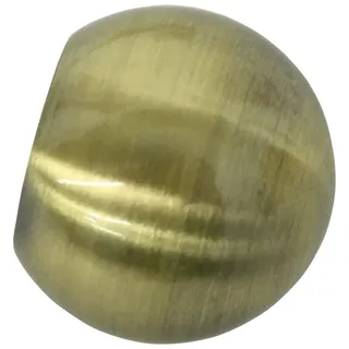 GARDINIA Endknopf Memphis Kugel Messing-Antik 2-er Pack