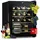 Shiraz 16 Uno Weinkühlschrank 42l Touch-Bedienfeld 131W 5-18 C Schwarz