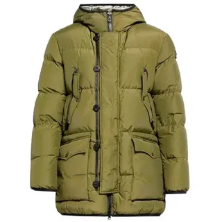 PEUTEREY Winterjacke Peuterey Herren Jacke, Peuterey HAMMOND Jackets, Winterfest, Grün in Unifarbe, mit Kapuze