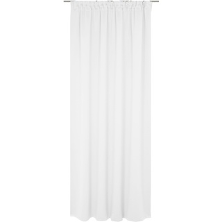 Vorhang WIRTH "Newbury" Gardinen Gr. 235 cm, Multifunktionsband, 130 cm, weiß Schlafzimmergardinen