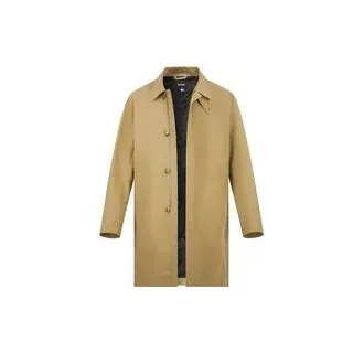 BOSS Black Herren Mantel beige unifarben, beige, Frühjahr/Sommer 2026