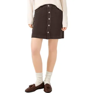 QS Minirock Damen Cord Braun 44