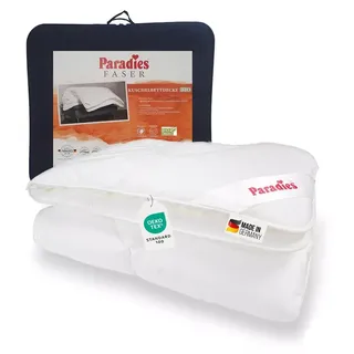 Paradies Royal Satin Bio 4 Jahreszeiten Bettdecke medium warm 155x220