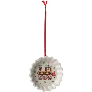 Villeroy & Boch Christbaumschmuck 6678 - Winter Bakery Decoration Kuchenform Zug, 8,5 cm (1-tlg)