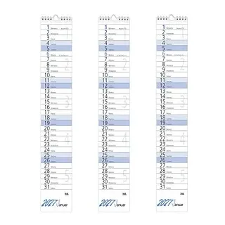 Streifenkalender 2027, 3 St.