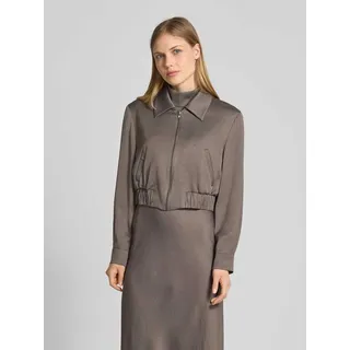 Jacke mit Reißverschluss, Schlamm, 36