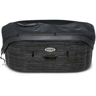 Intex Energiesparabdeckung schwarz 175x175x72 cm