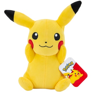 Pokémon PKW3074-20cm Plüsch - Pikachu, offizielles Plüsch