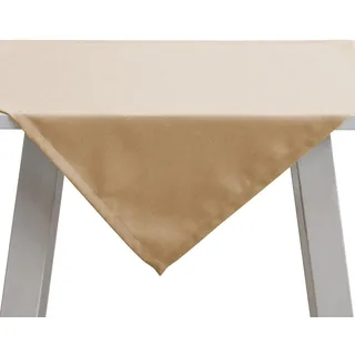 Pichler Tischwäsche Panama Mitteldecke 100x100 cm | sand - beige