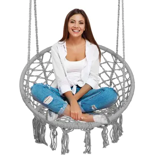 OEM Hängesessel Boho Grau