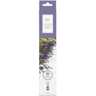 ipuro Essentials Scented Stick Lavender Touch - Raumduftstäbchen mit beruhigendem Lavendel & frischen Zitrusnoten - Duftstäbchen aus Holz ohne Flüssigkeit - Raumerfrischer - Raumduft Sticks ohne Vase