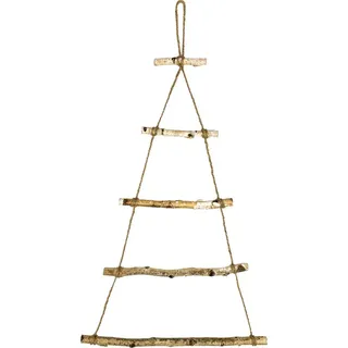 Oblique Unique Holz Baum Weihnachtsbaum Tannenbaum Wanddeko Hängedeko für DIY Adventskalender Weihnachten Advent