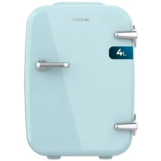 Cecotec Bolero MiniCooling 4L Habana Retro-Mini-Kühlschrank Light Blue (4 l, 280 mm hoch, Hellblau)