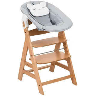 hauck Alpha+ Nature Grey inkl. Newborn Aufsatz